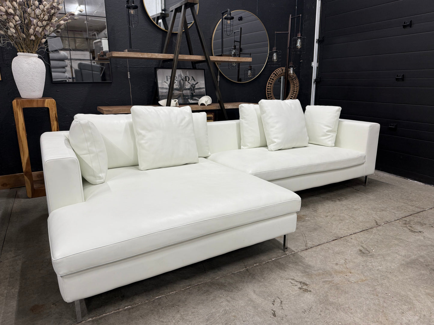 Rove Concept 100% Genuine Leather Sectional
