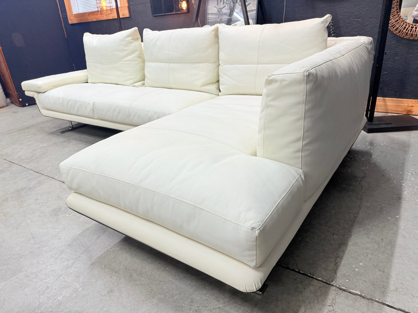 Sohome HighEnd Full Grain Leather Sectional