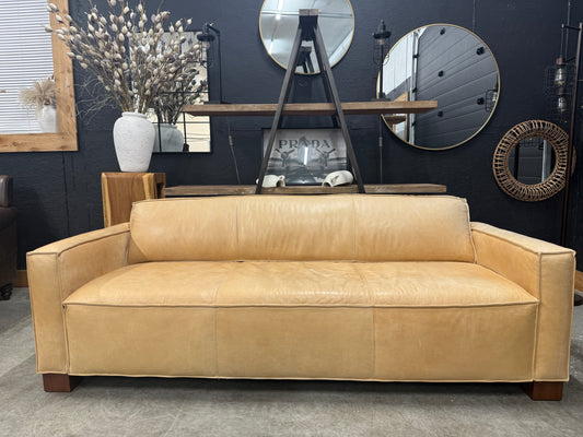 Gus 100%Genuine Leather Sofa