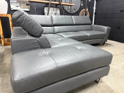 Scan Design Genuine Leather Sectional