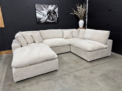 New Corduroy Sectional
