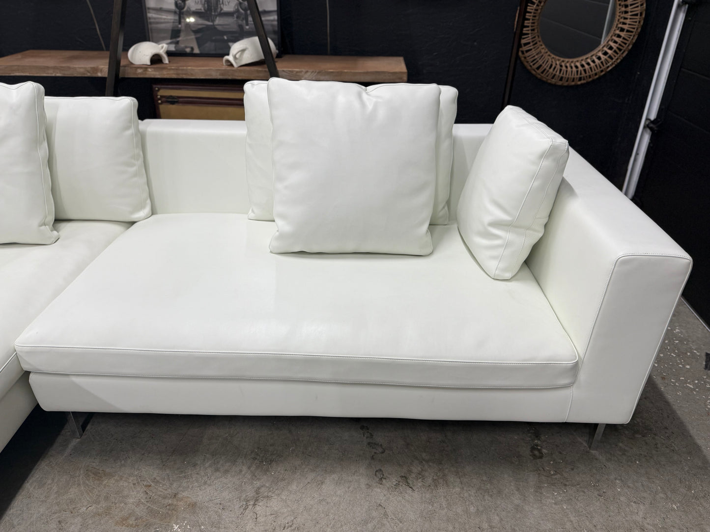 Rove Concept 100% Genuine Leather Sectional