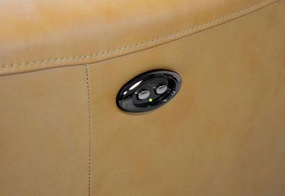 Scan Design Power Reclining Genuine Leather Sectional