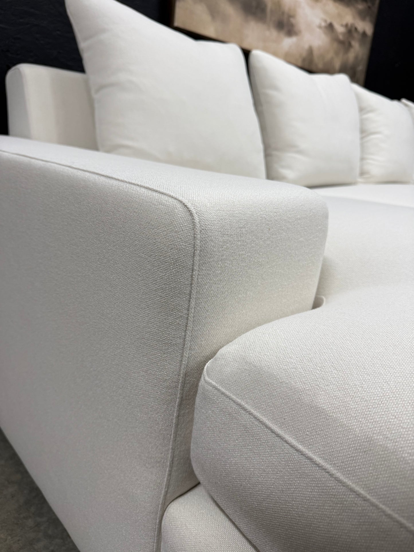 Moes Ivory Sectional