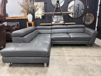 Scan Design Genuine Leather Sectional