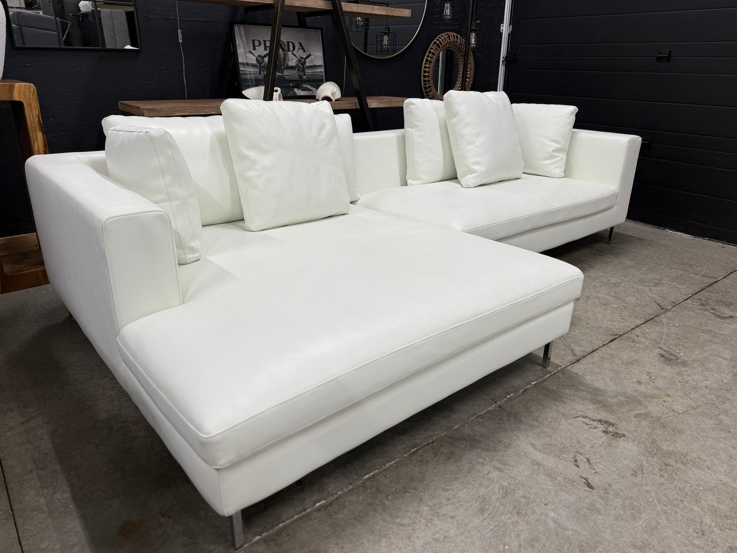Rove Concept 100% Genuine Leather Sectional