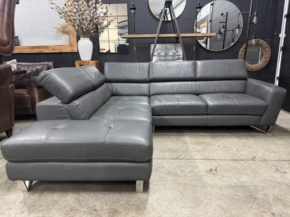 Scan Design Genuine Leather Sectional