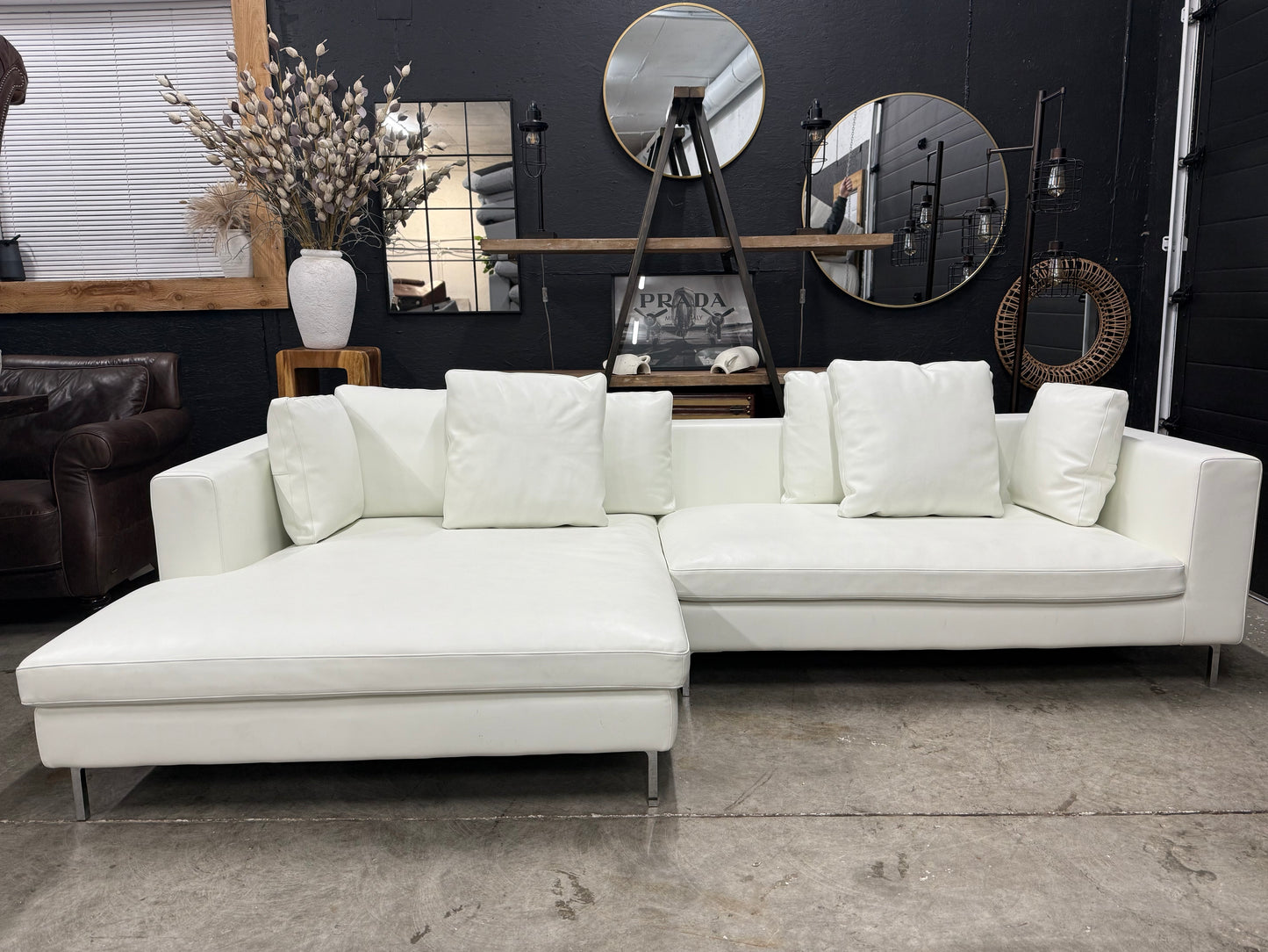 Rove Concept 100% Genuine Leather Sectional