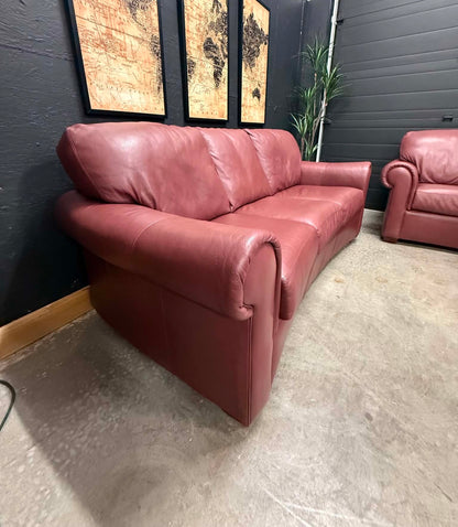 Sklar Peppler Canadian Genuine Leather Sofa Set 
Delivery Available