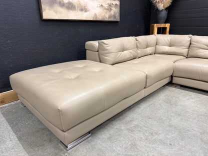 Gamma HighEnd Italian Full Grain Leather Sectional