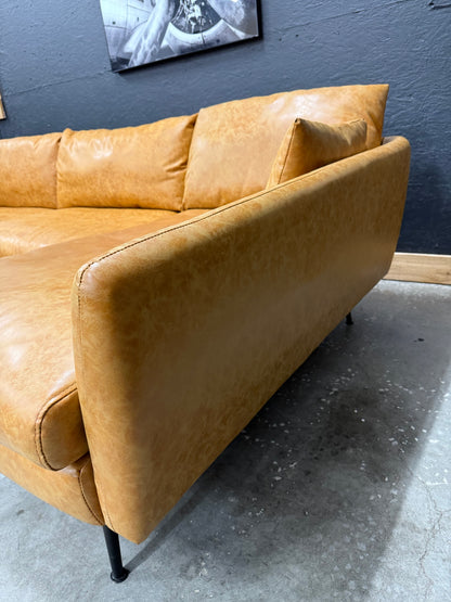 Albani Park Faux Leather Sectional