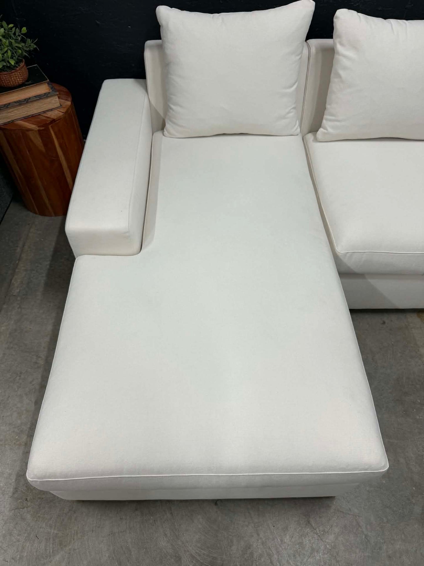 Moes Downfill Cream Sectional