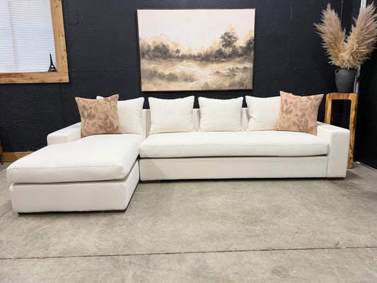 Moes Ivory Sectional