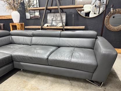 Scan Design Genuine Leather Sectional