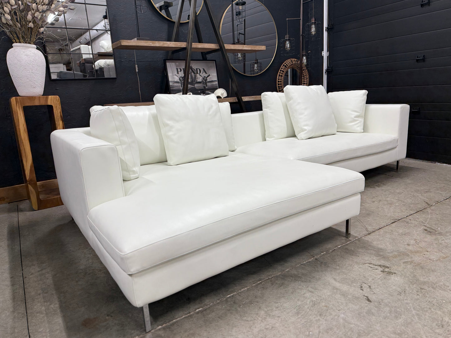 Rove Concept 100% Genuine Leather Sectional