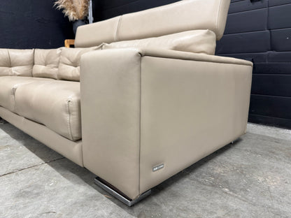 Gamma HighEnd Italian Full Grain Leather Sectional