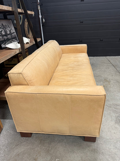 Gus 100%Genuine Leather Sofa