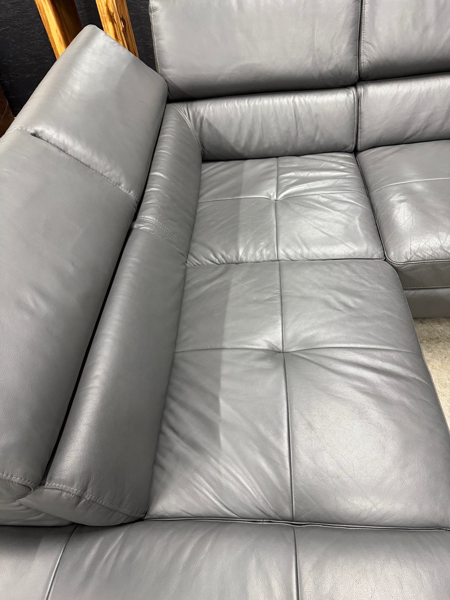 Scan Design Genuine Leather Sectional