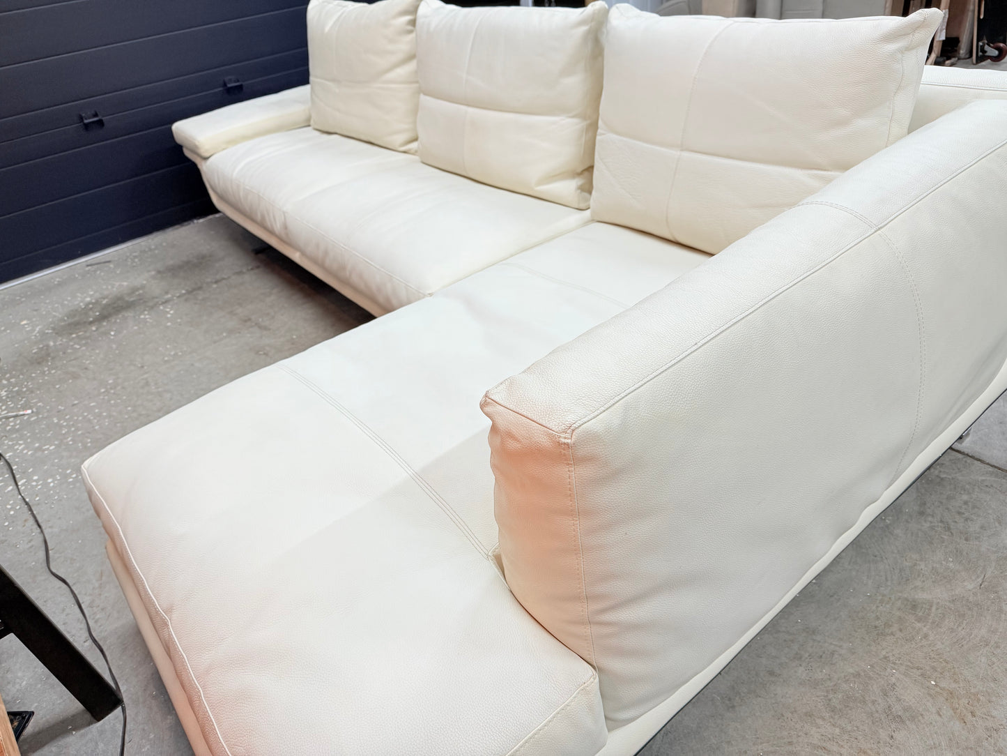 Sohome HighEnd Full Grain Leather Sectional