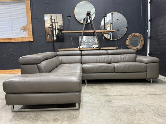 Scan Design Genuine Leather Sectional