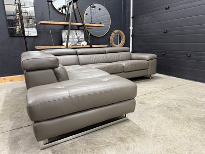 Scan Design Genuine Leather Sectional