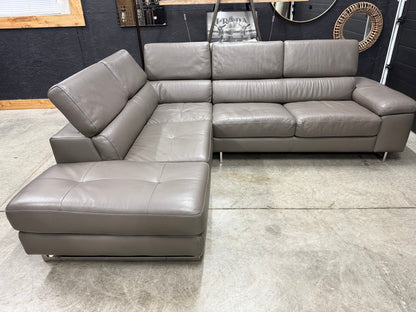 Scan Design Genuine Leather Sectional