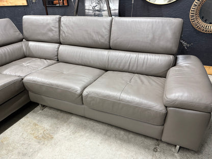 Scan Design Genuine Leather Sectional
