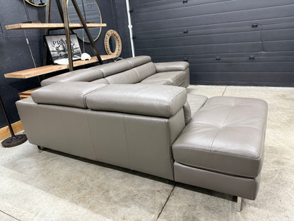 Scan Design Genuine Leather Sectional