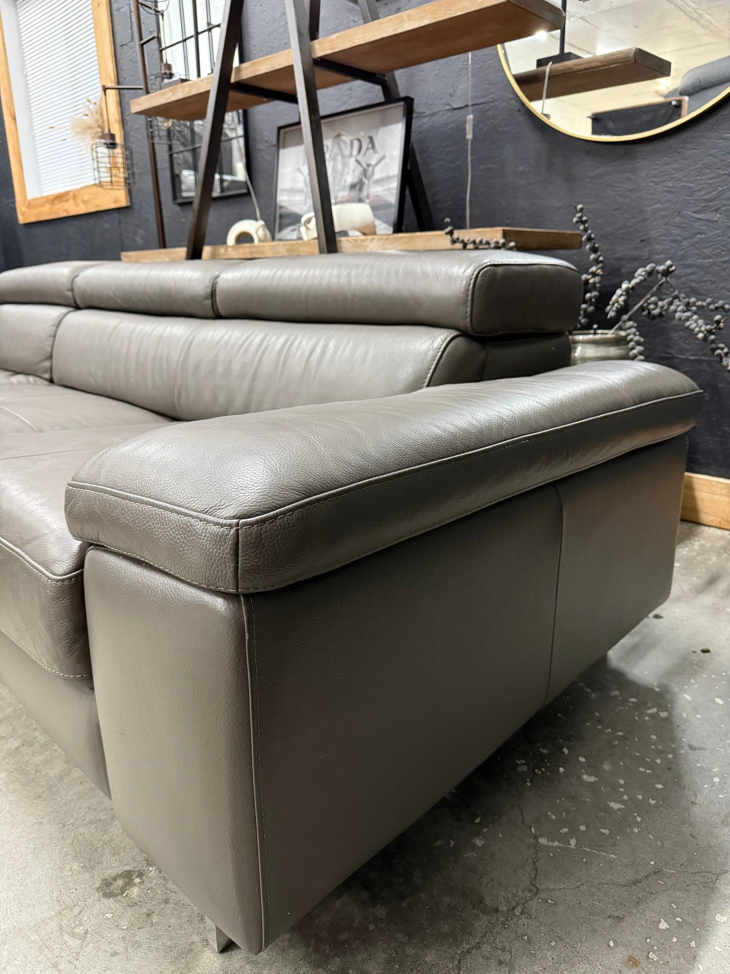 Scan Design Genuine Leather Sectional